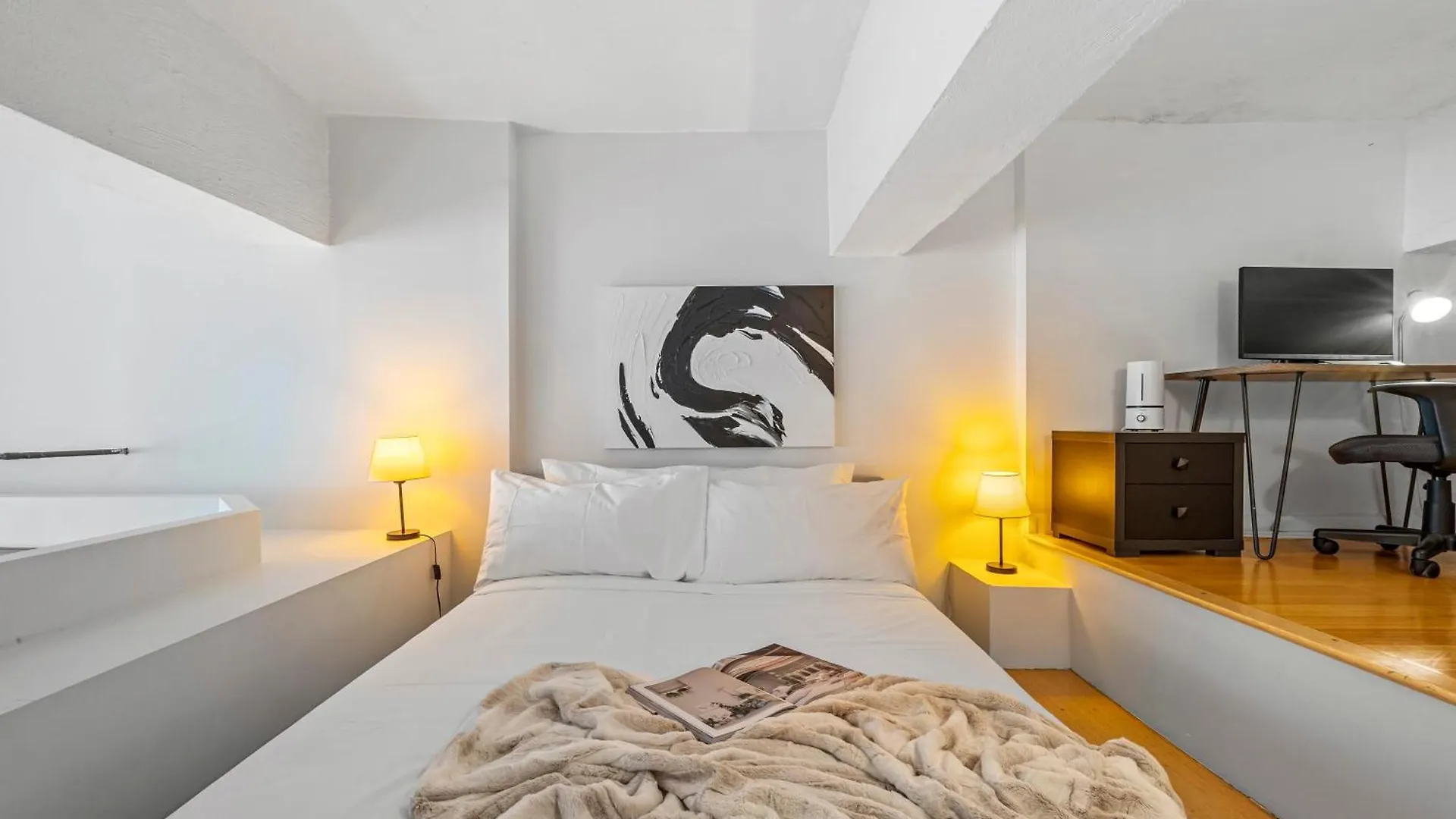 뉴욕 Barrow By Rove Travel 1Br Loft With Shared Roof 아파트 미국